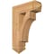 Ekena Millwork Westlake Arts & Crafts Smooth Bracket, Western Red Cedar, 5 1/2"W x 20"D x 28"H BKT06X20X28WTL03SWR - alternate 1